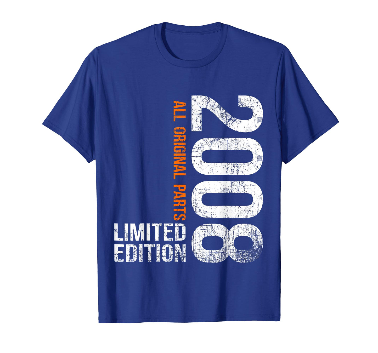 Vintage 2008 17th Birthday Gifts Boy Girl 17 Years Old T-Shirt