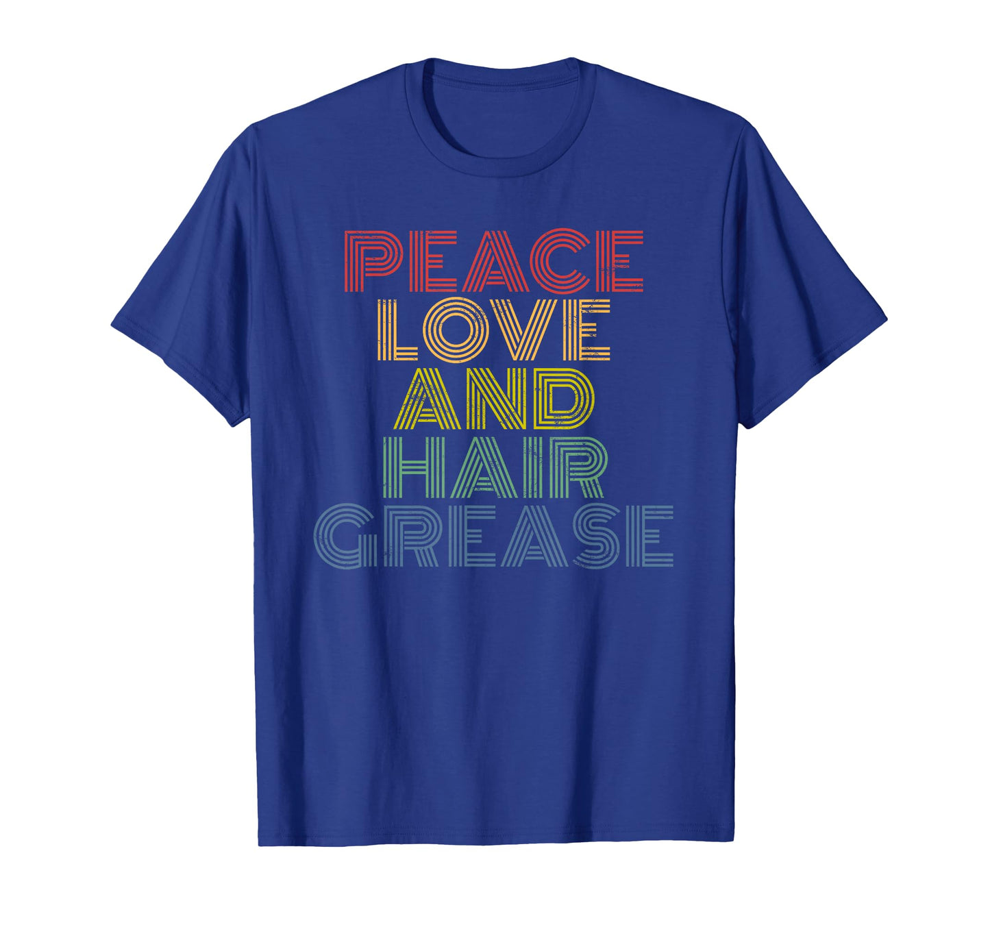 Hair Grease Peace Black Culture Natural Hairstylist T-Shirt