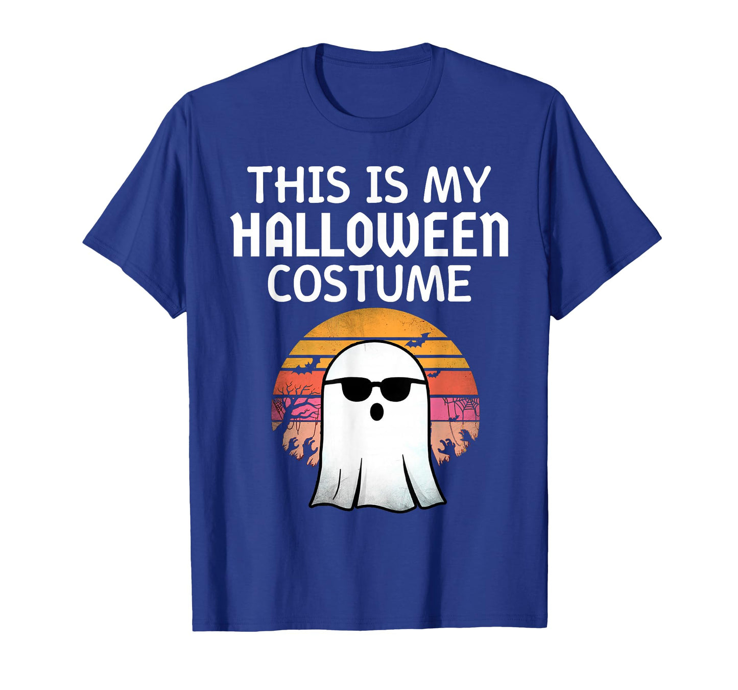 This is My Halloween Costume Men Women Kids Retro Ghost T-Shirt