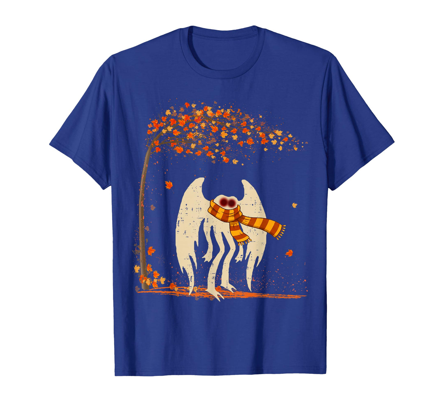 Cozy Mothman Fall Spooky Autumn Cryptid Halloween T-Shirt
