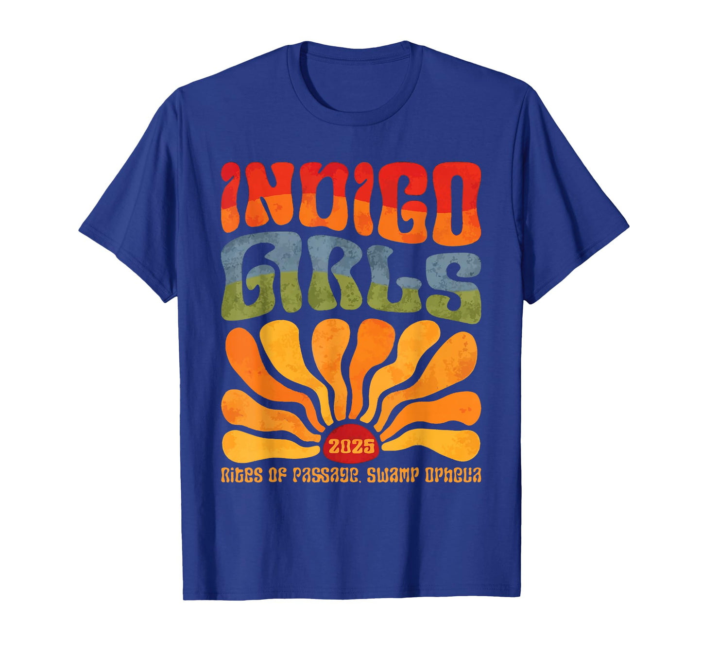 2025 Vintage Indigo Girl Retro Sunset T-Shirt