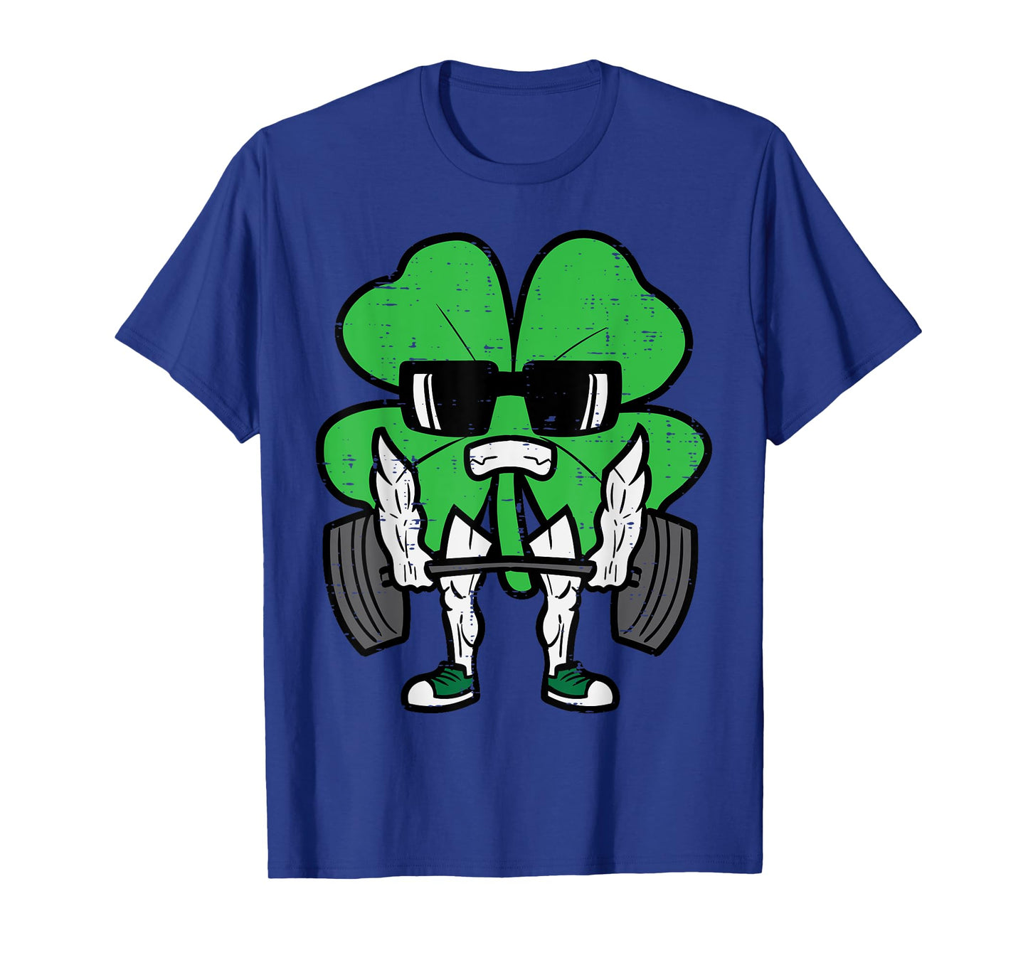 St Patricks Day Weightlift Saint Paddys Gym Men Women Kids T-Shirt