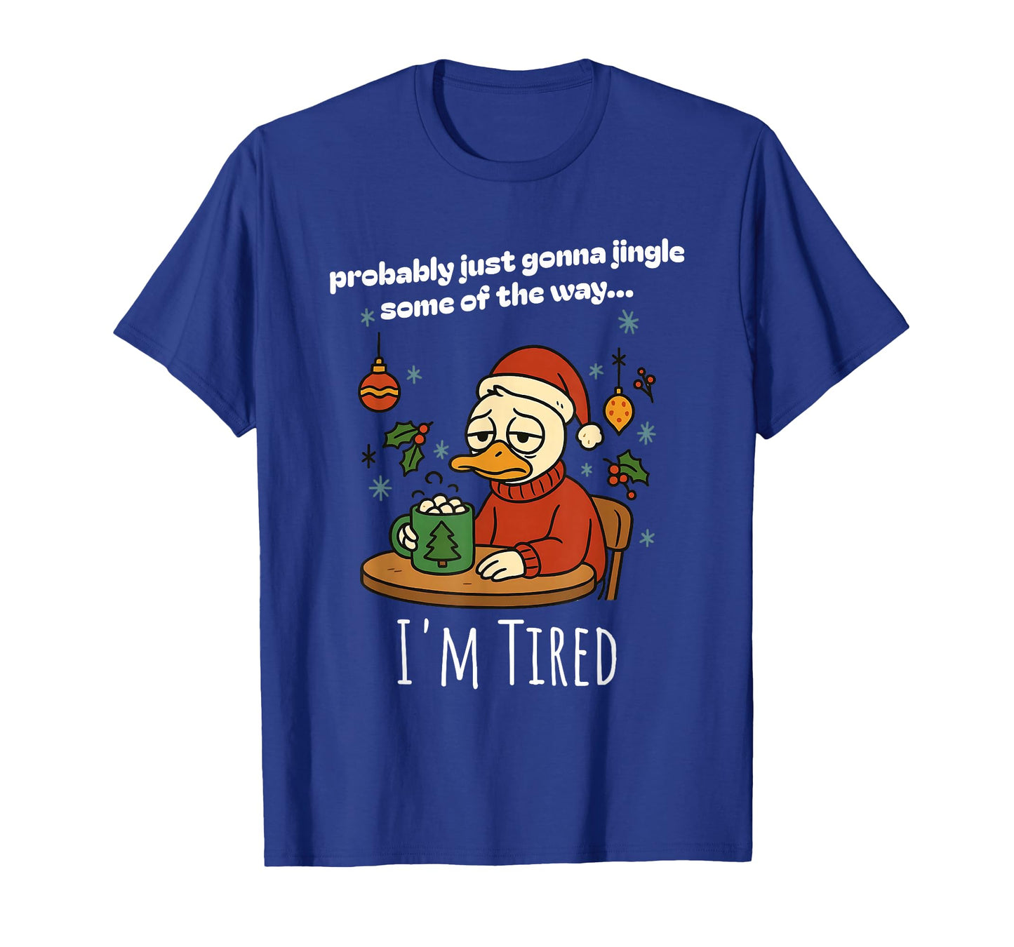 Funny Christmas Goose Holiday Just Gonna Jingle Some Meme T-Shirt