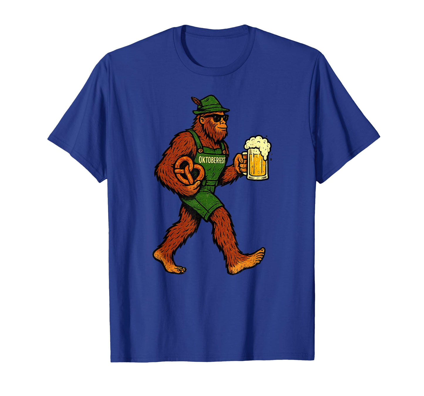 Sasquatch Pretzel Beer Festival Prost Funny Oktoberfest T-Shirt