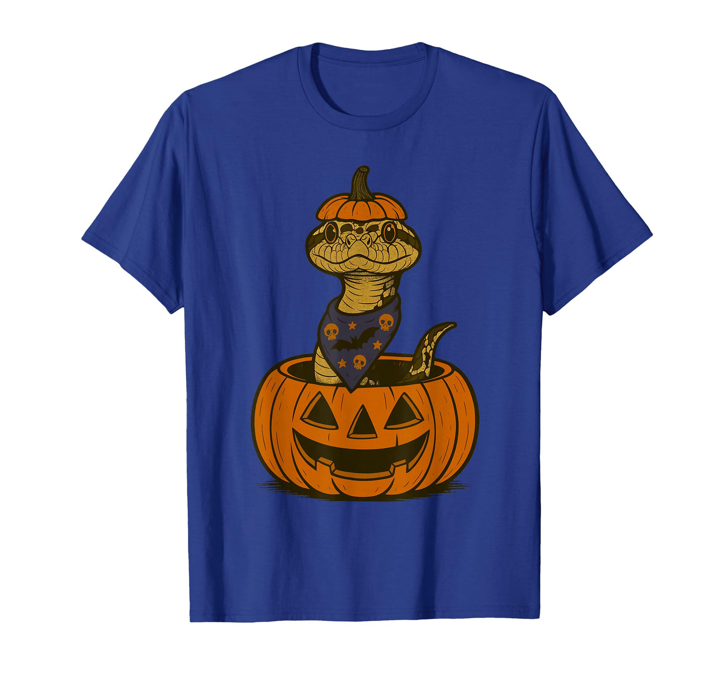Spooky Hognose Snake Pumpkin Halloween T-Shirt