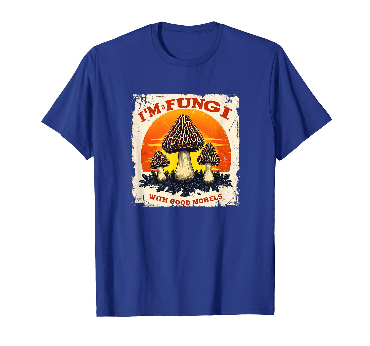 Nostalgic Fungi-Hunter Retro I'm A Fungi Foraging 09WQXA T-Shirt