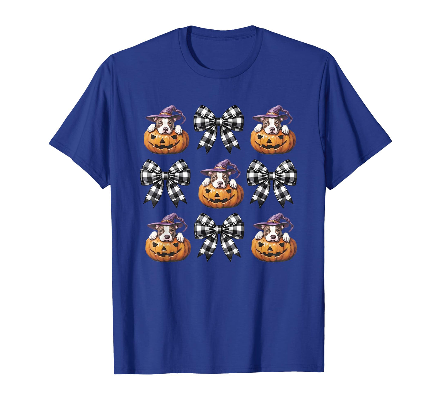 Halloween Puppy with Witch Hat and Pumpkin T-Shirt