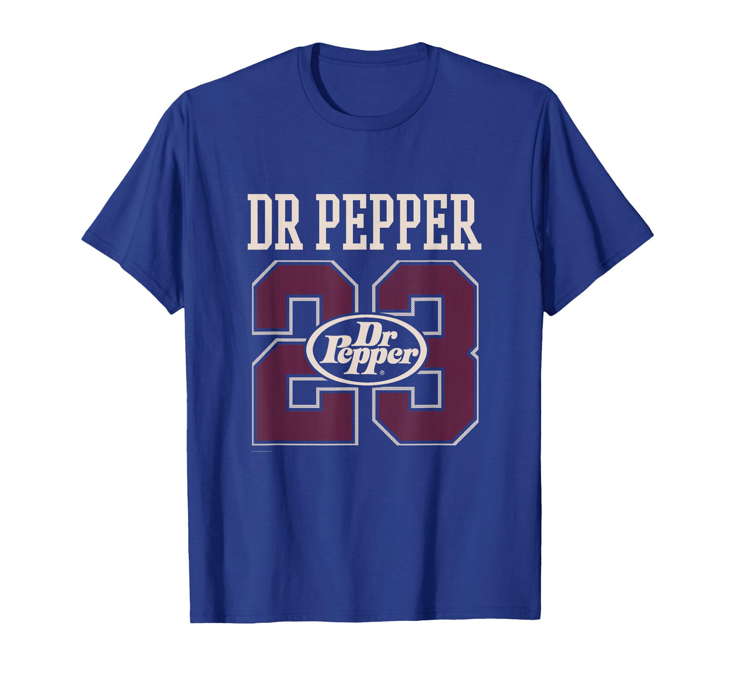 Dr. Pepper 23 Flavors Retro Collegiate Style T-Shirt