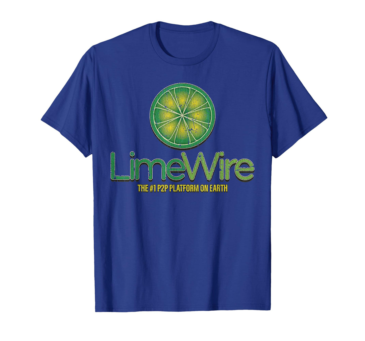 Vintage Funny Lime Wire Retro P2P Computer System Lover T-Shirt