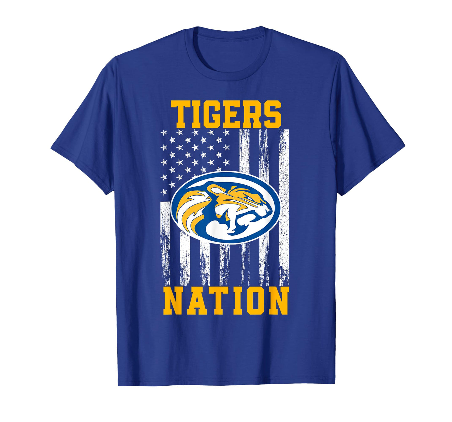 Bland Tigers Logo Nation HS T-Shirt