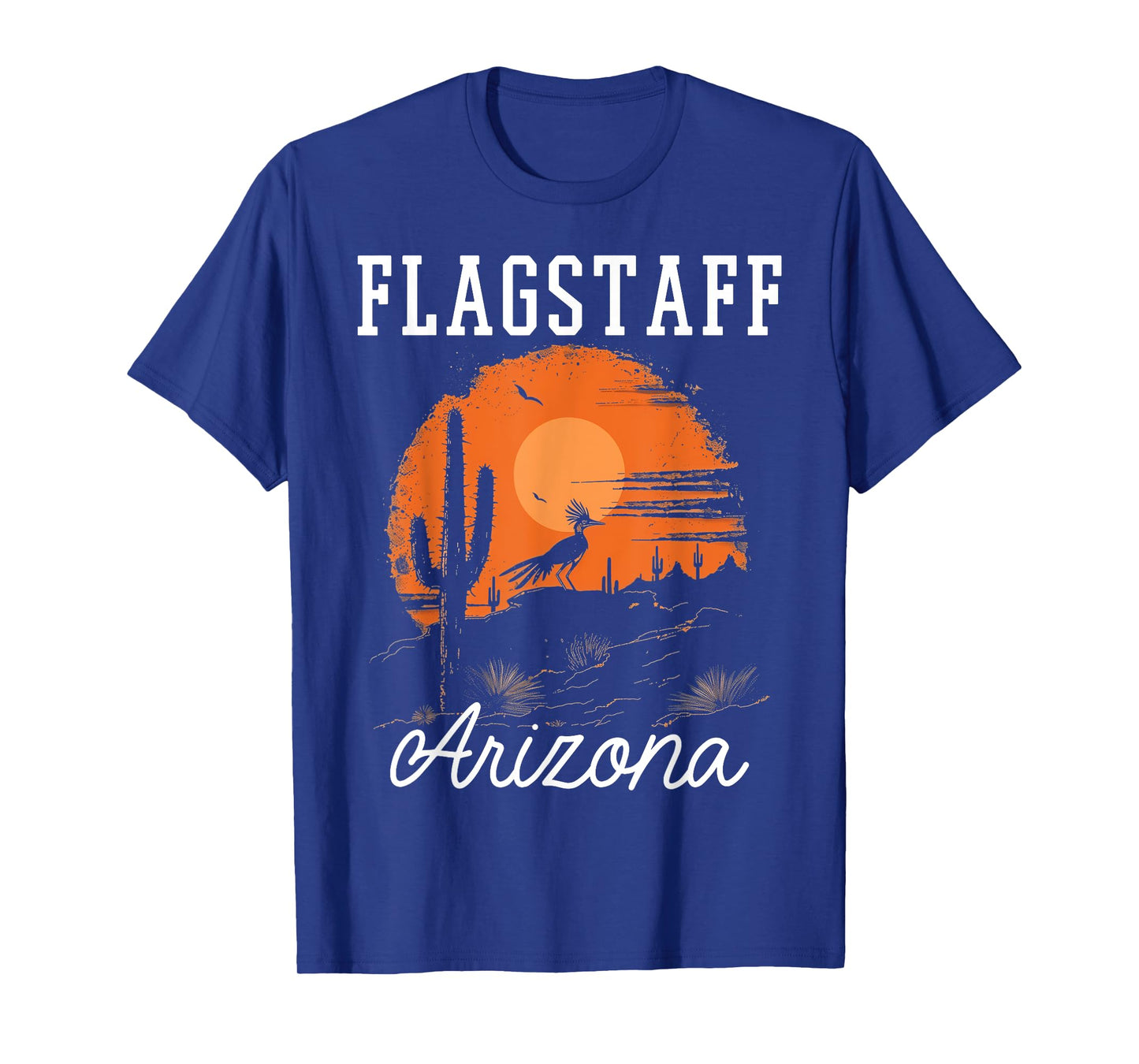 Flagstaff Arizona Roadrunner Desert Vibes Vintage T-Shirt
