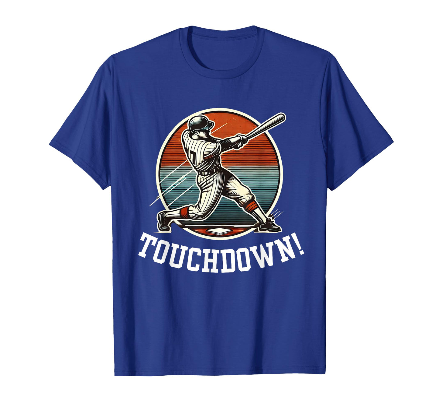 Touchdown Homerun Sports Mash Up Football Baseball Funny T-Shirt