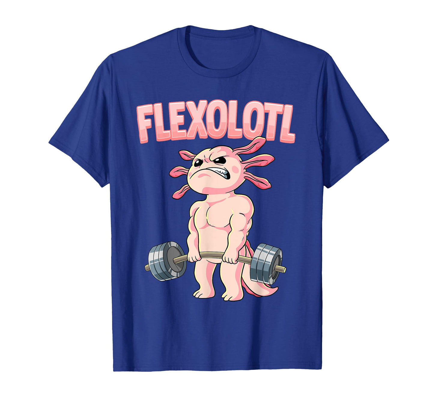 Flexolotl Axolotl Gym Bodybuilding T-Shirt
