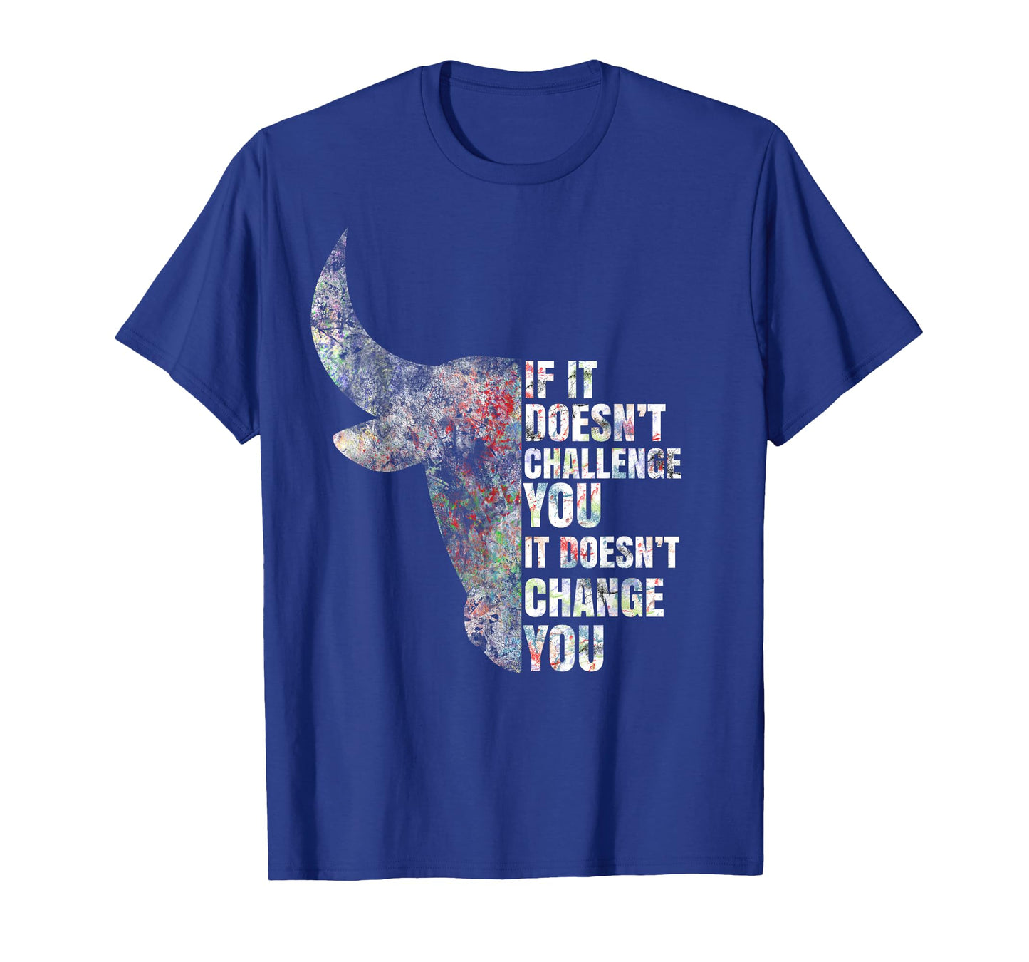 Motivation Workout And Gym Quotes Bull Mindset Training T-Shirt