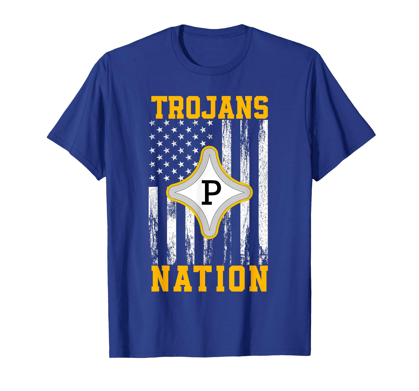 Peach County Trojans Logo Nation HS T-Shirt