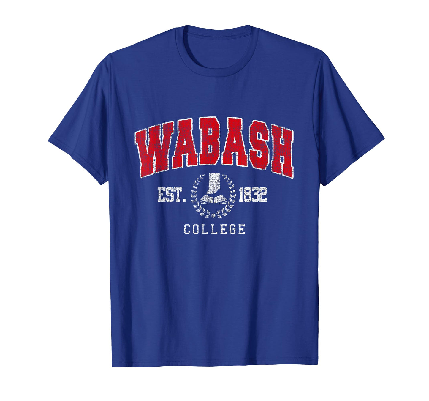 Wabash Tech – Vintage Arch Tee for Men & Women T-Shirt