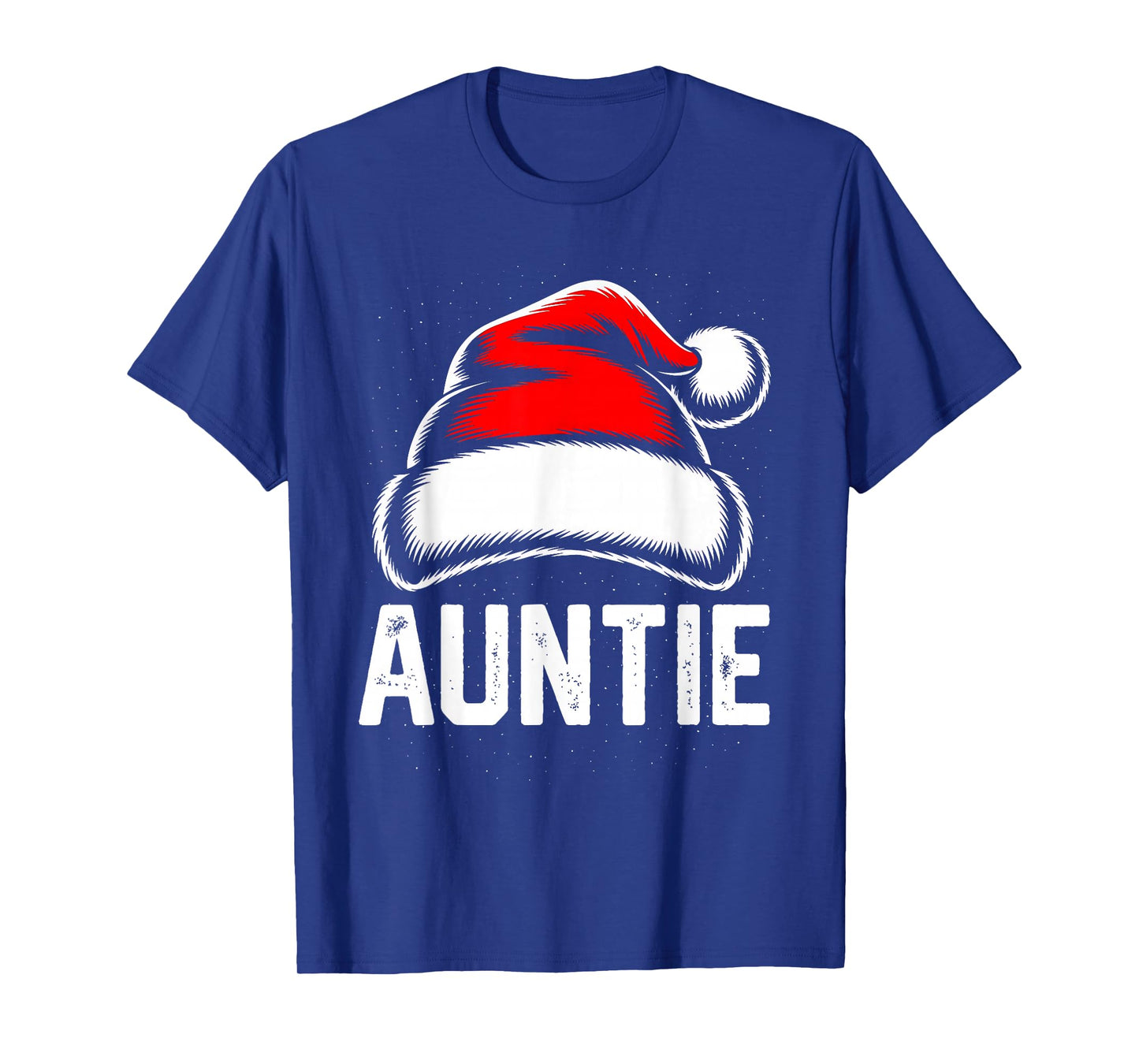 Auntie Santa Christmas Family Matching Pajamas Xmas Squad T-Shirt