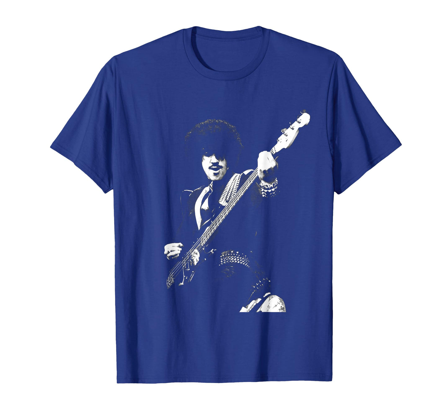 Thin Lizzy Bassist Phil Linot Live By Simon Fowler T-Shirt