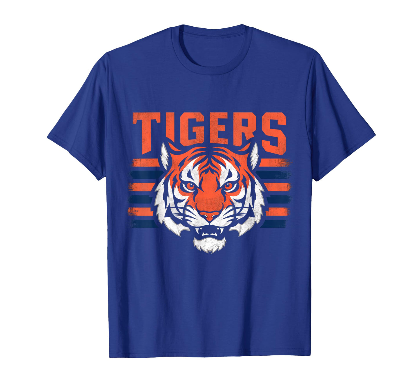 Vintage Tigers Throwback Retro T-Shirt