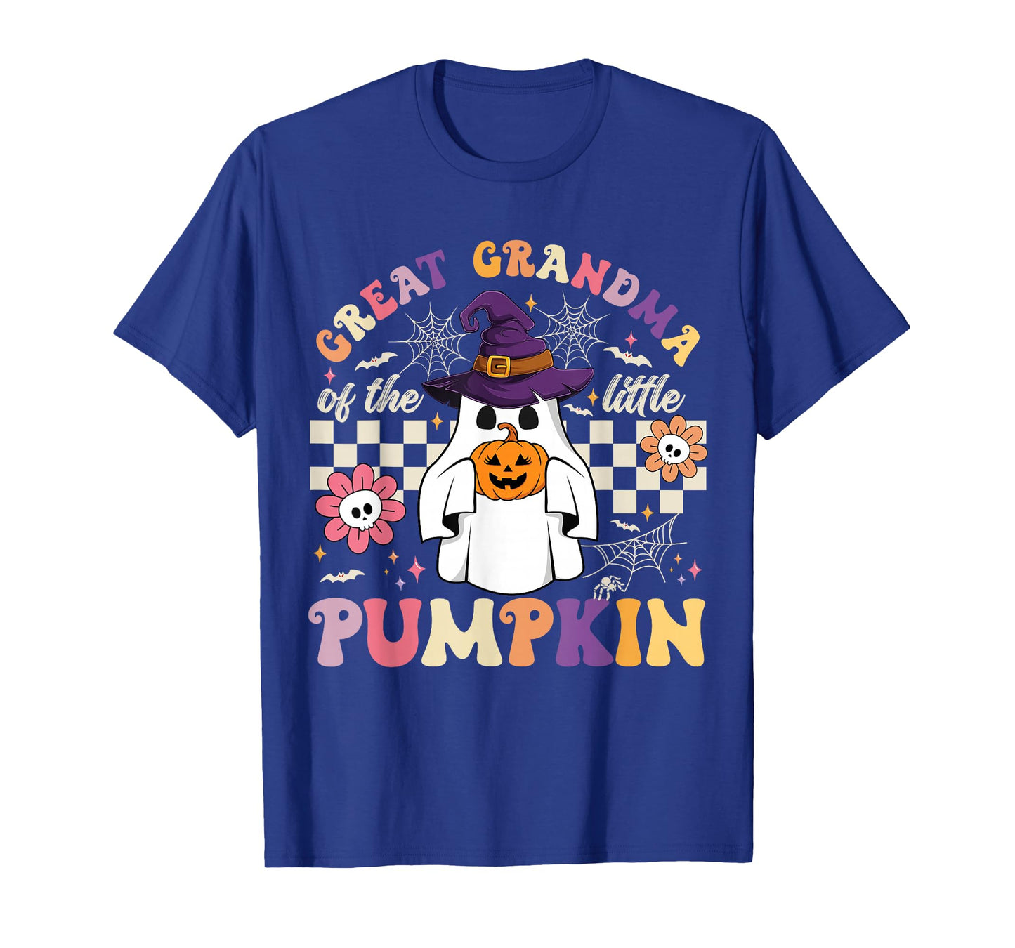 Great Grandma of The Little Pumpkin Halloween Spooky Ghost T-Shirt