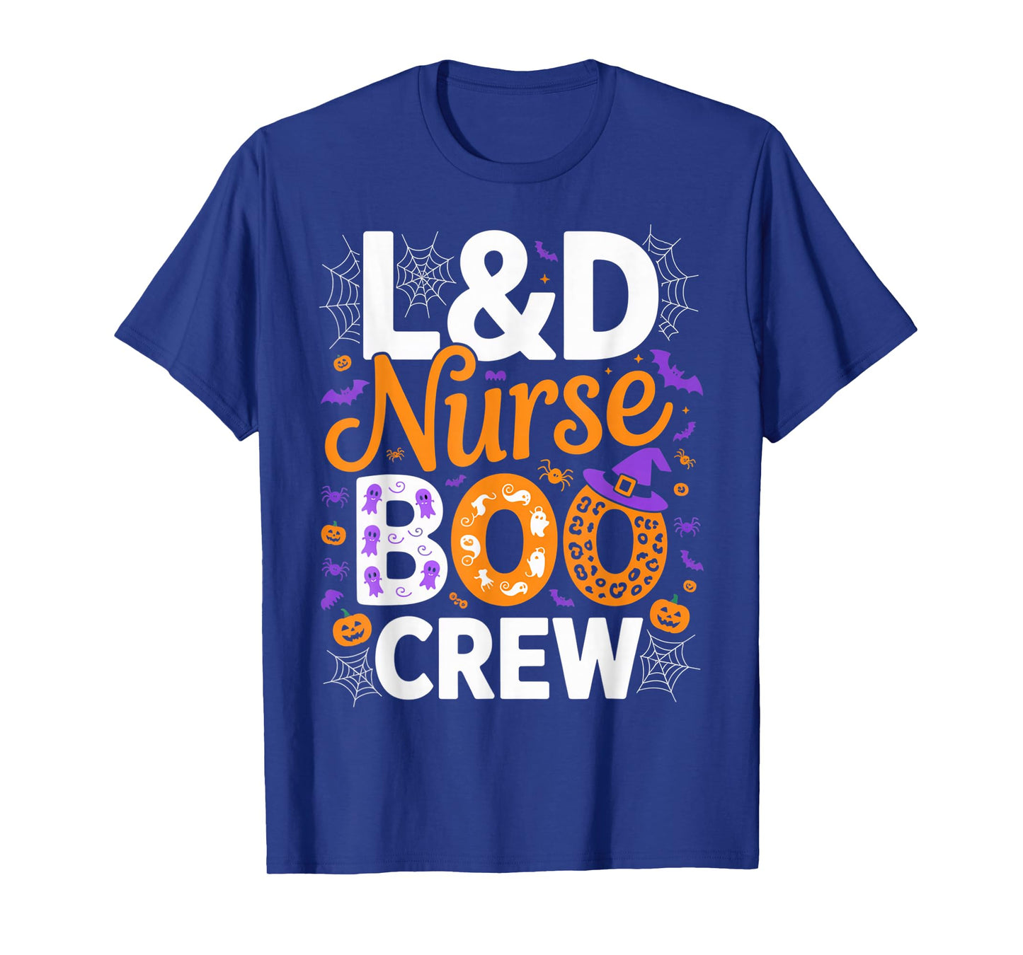 L&D Nurse Boo Crew Halloween Outfit Spooky Hospital Squad T-Shirt