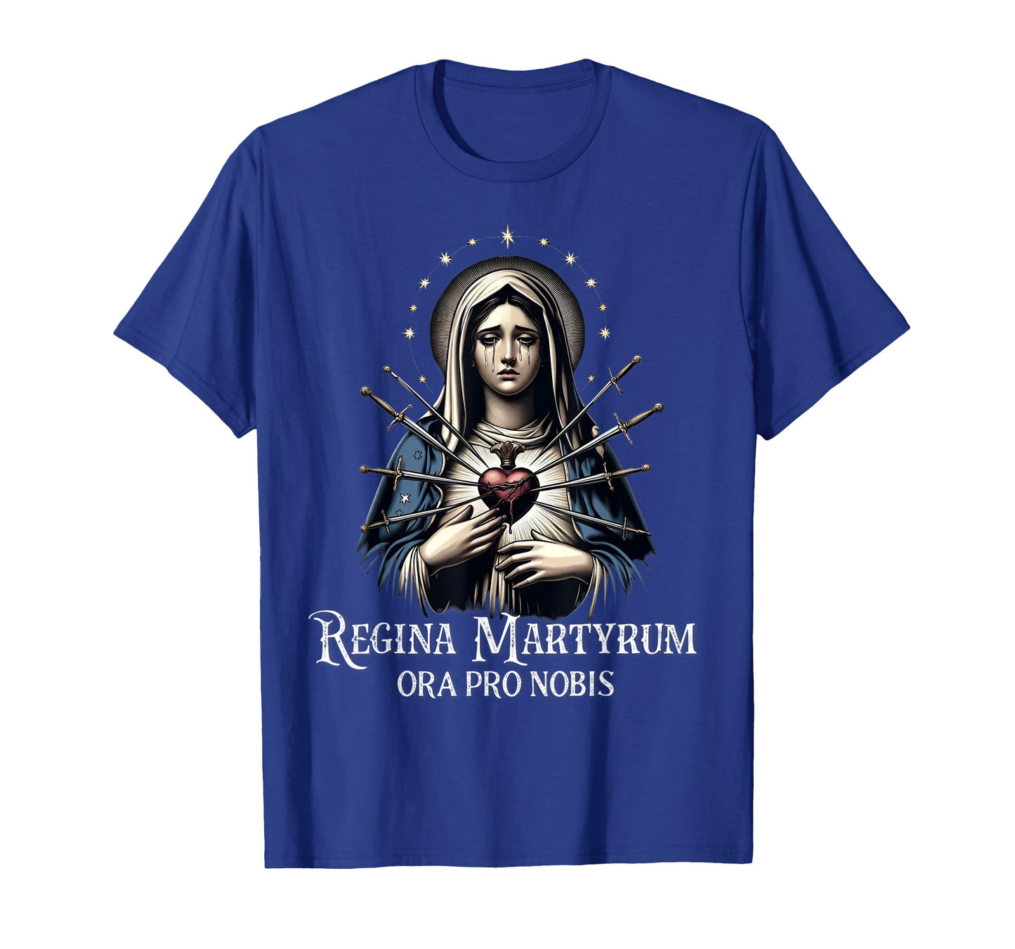 Mater Dolorosa Our Lady of Sorrows Virgin Mary Catholic T-Shirt