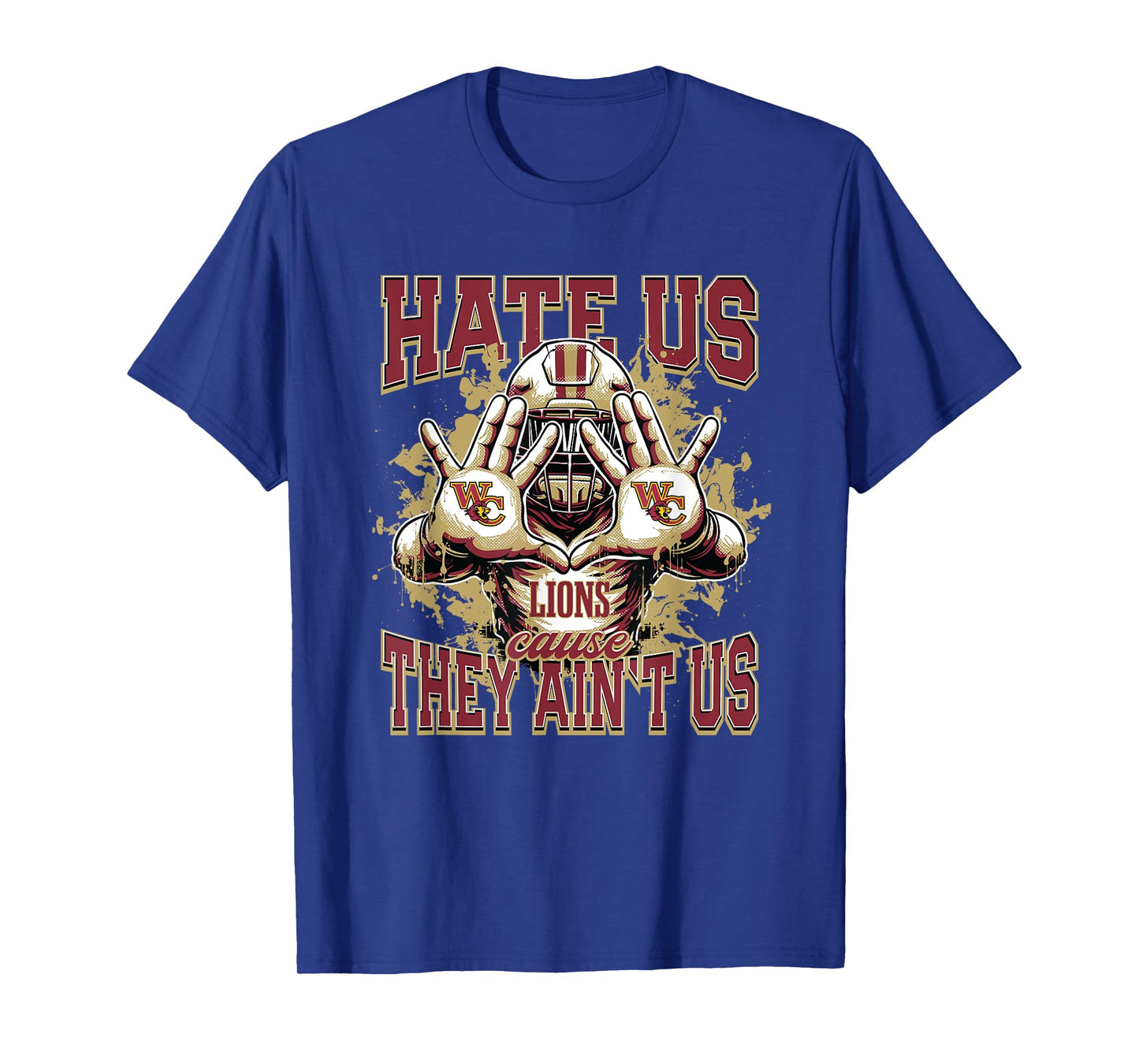 West Charlotte Lions Logo Hate Us Cause They Ain't HS T-Shirt