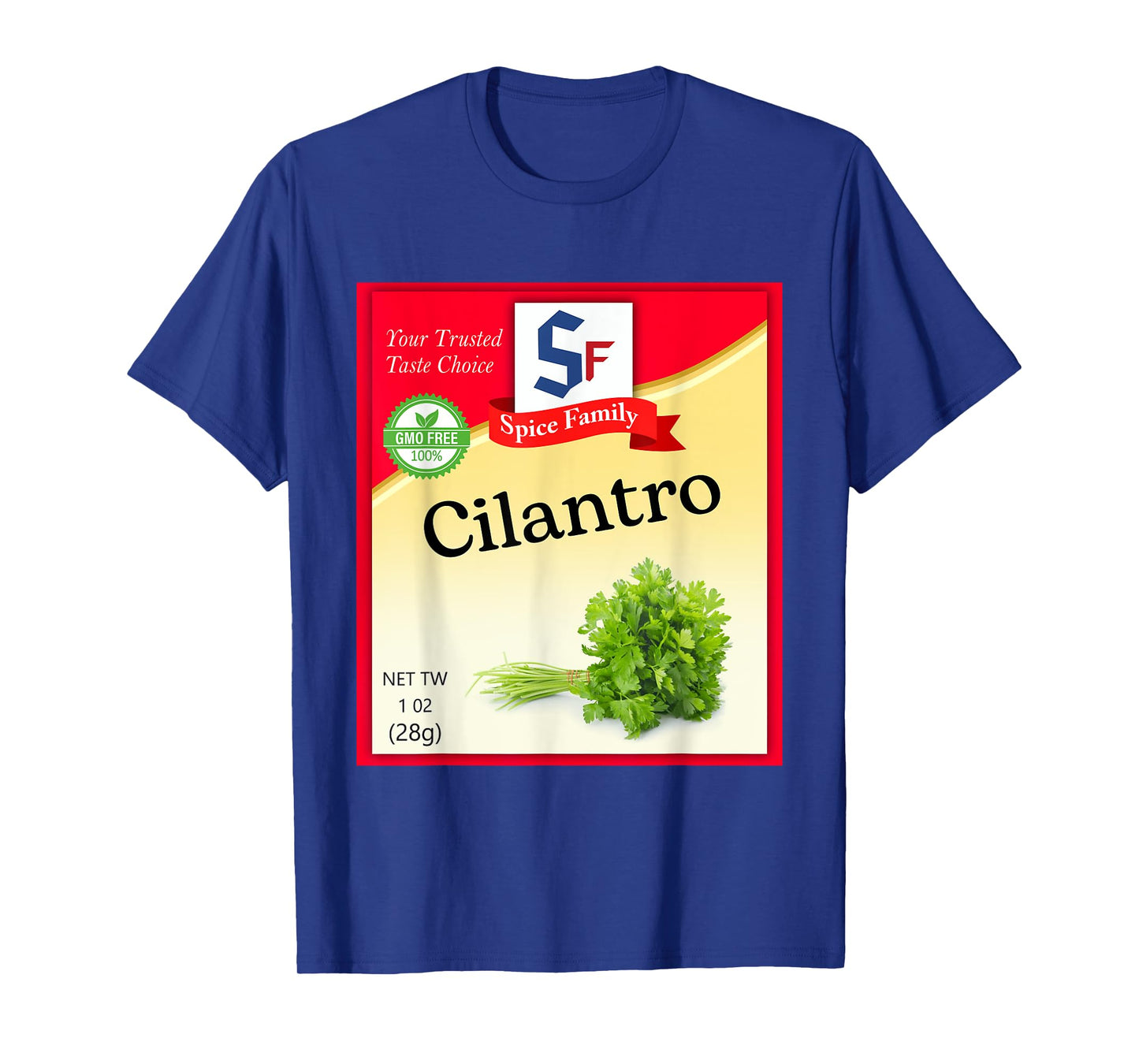 Cilantro Condiment Costume Holiday Spice Costumes T-Shirt