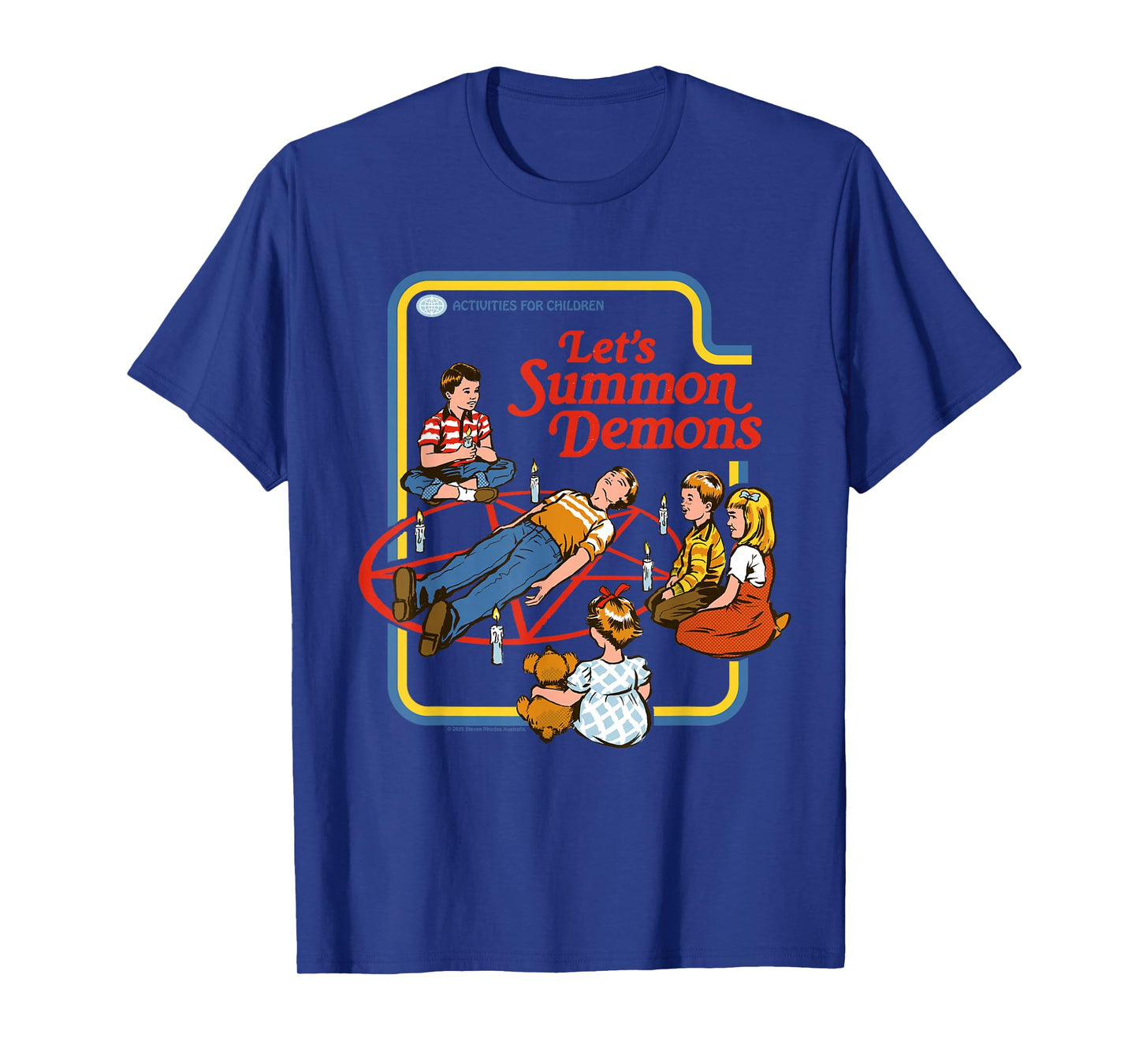 Lets Summon Demons Occult Retro Vintage Funny Adult Humor T-Shirt