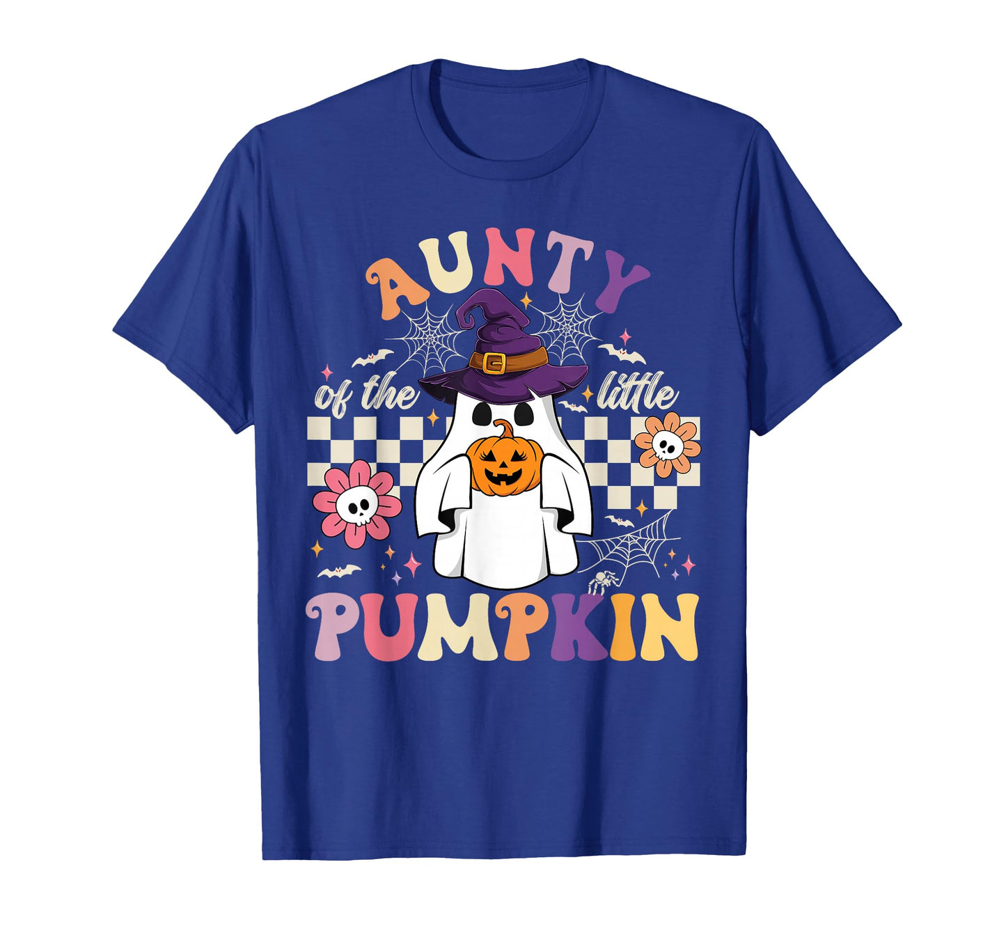 Aunty of The Little Pumpkin Halloween Spooky Ghost T-Shirt