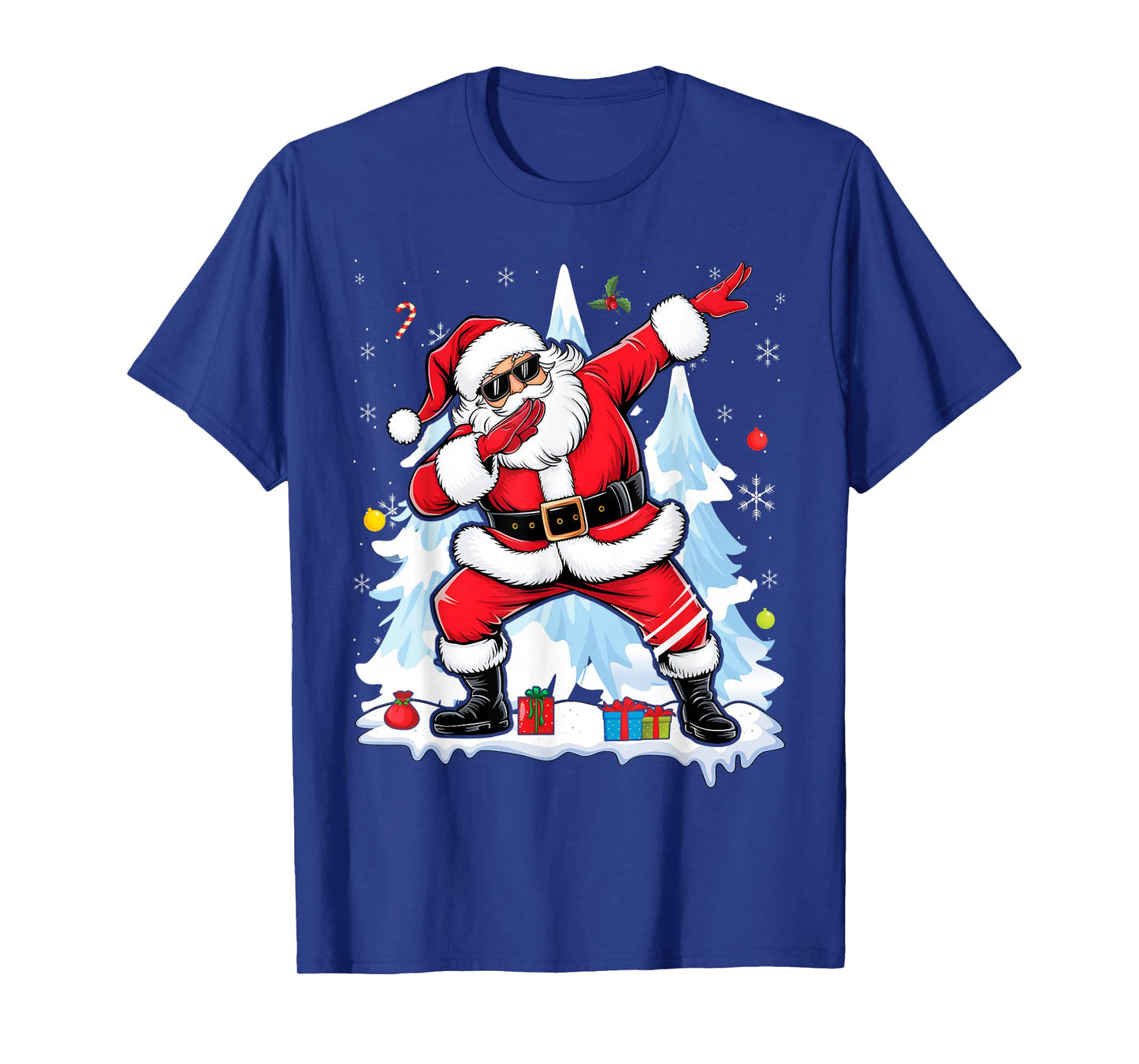 Funny Santa Claus Dab Dance Dabbing Xmas Christmas T-Shirt