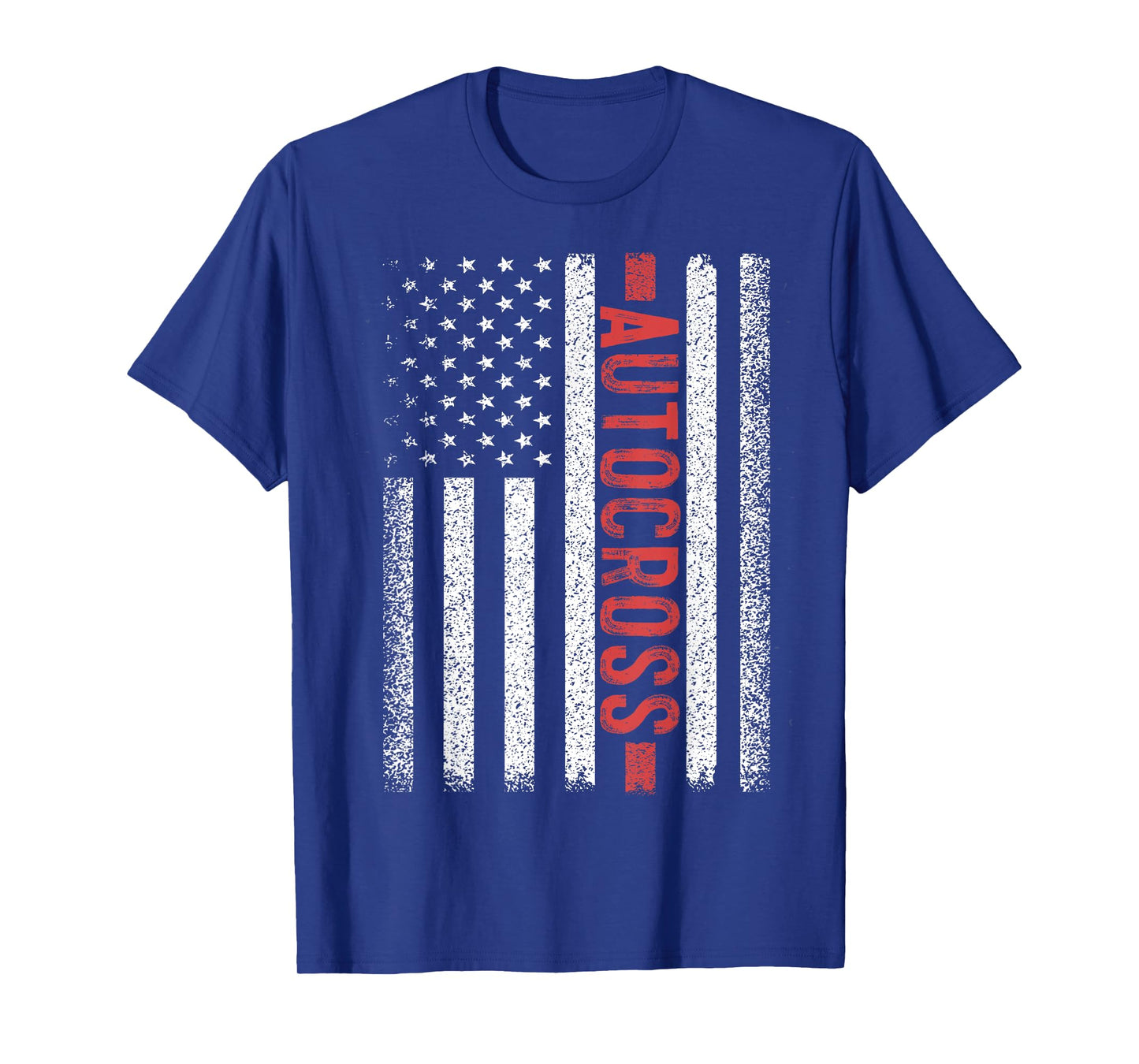 Autocross American Flag 4th of July Solo Auto-x T-Shirt