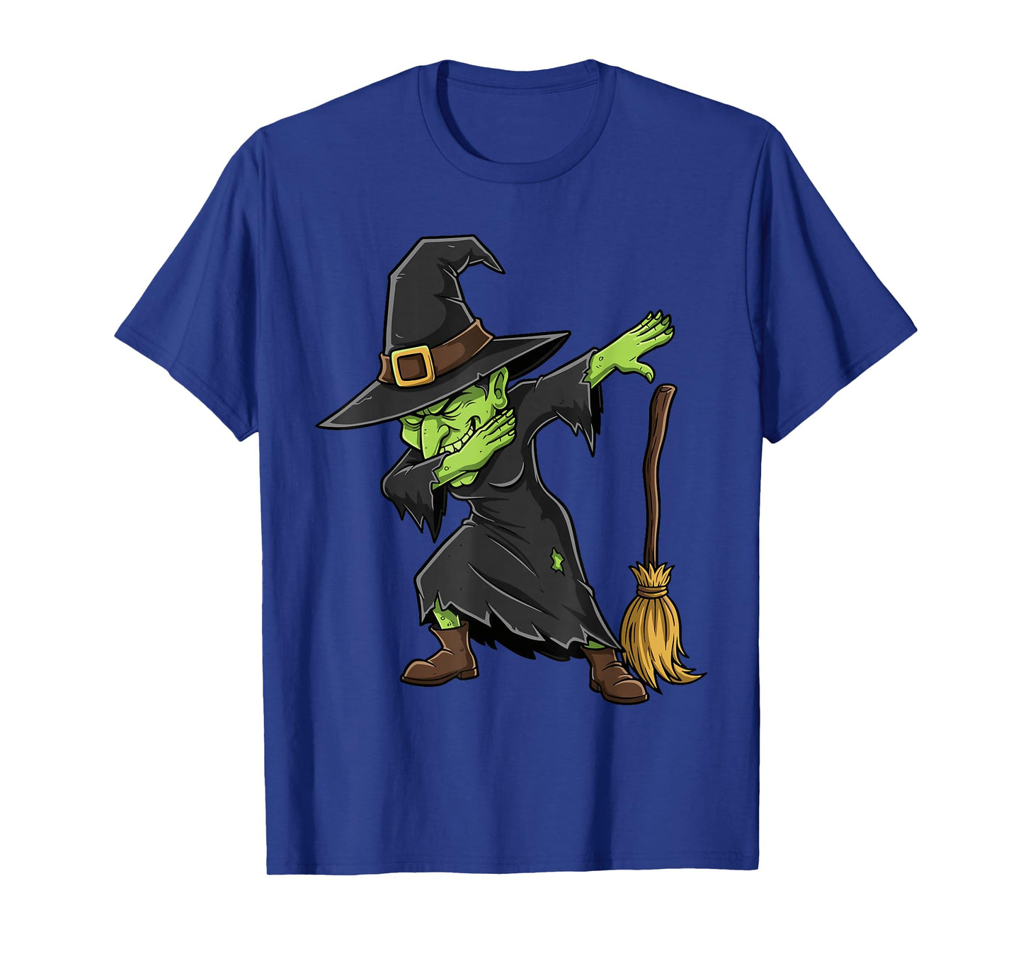 Dabbing Witch Spooky Kids Girls Women Costume Halloween T-Shirt
