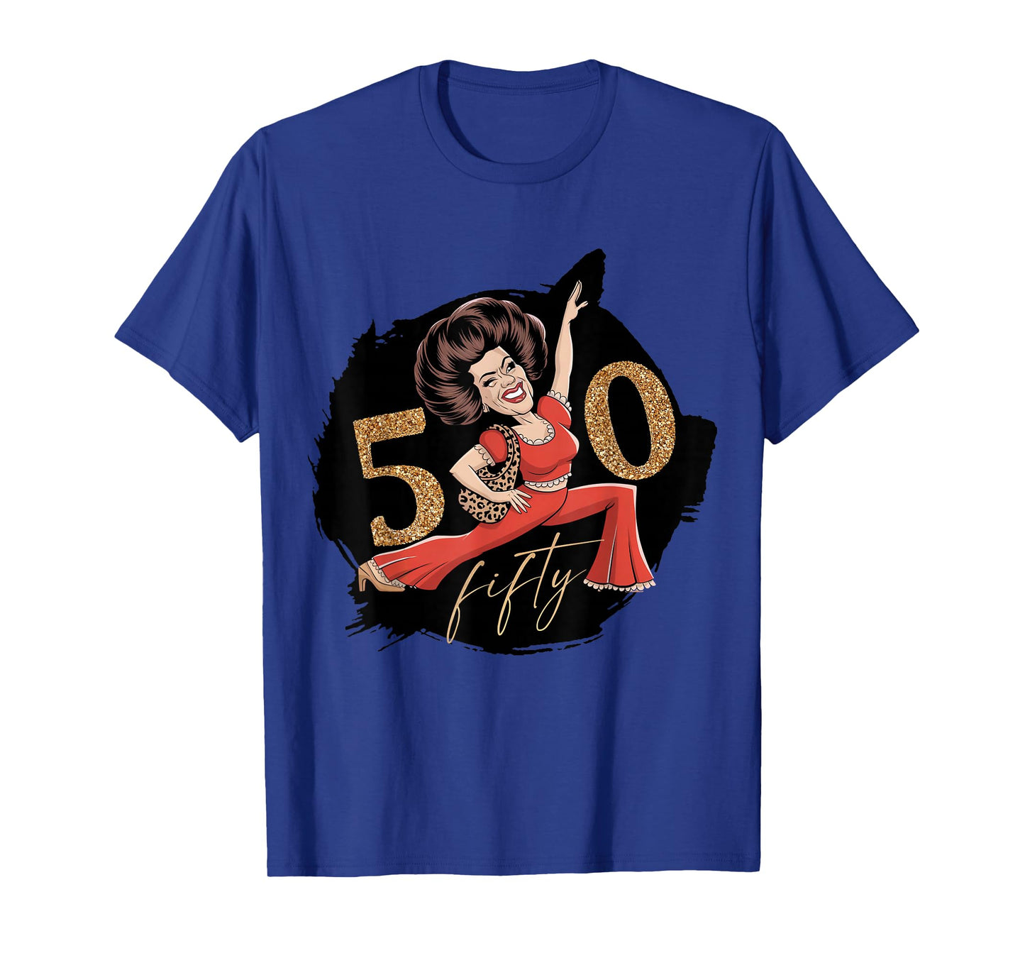 I’m 50 Sally Funny Kick Lady O’Malley Molly Birthday Night T-Shirt