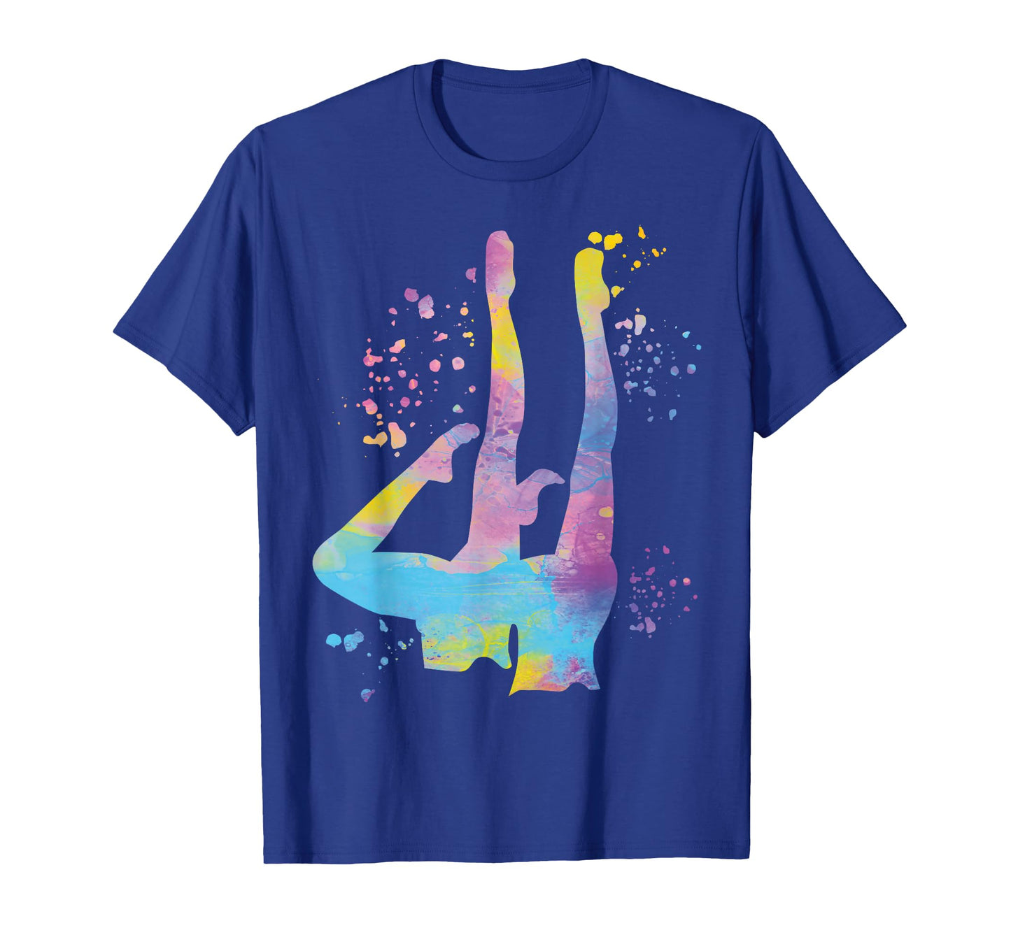 Synchronized Swimming Colorsplash Team Artistic Swim T-Shirt