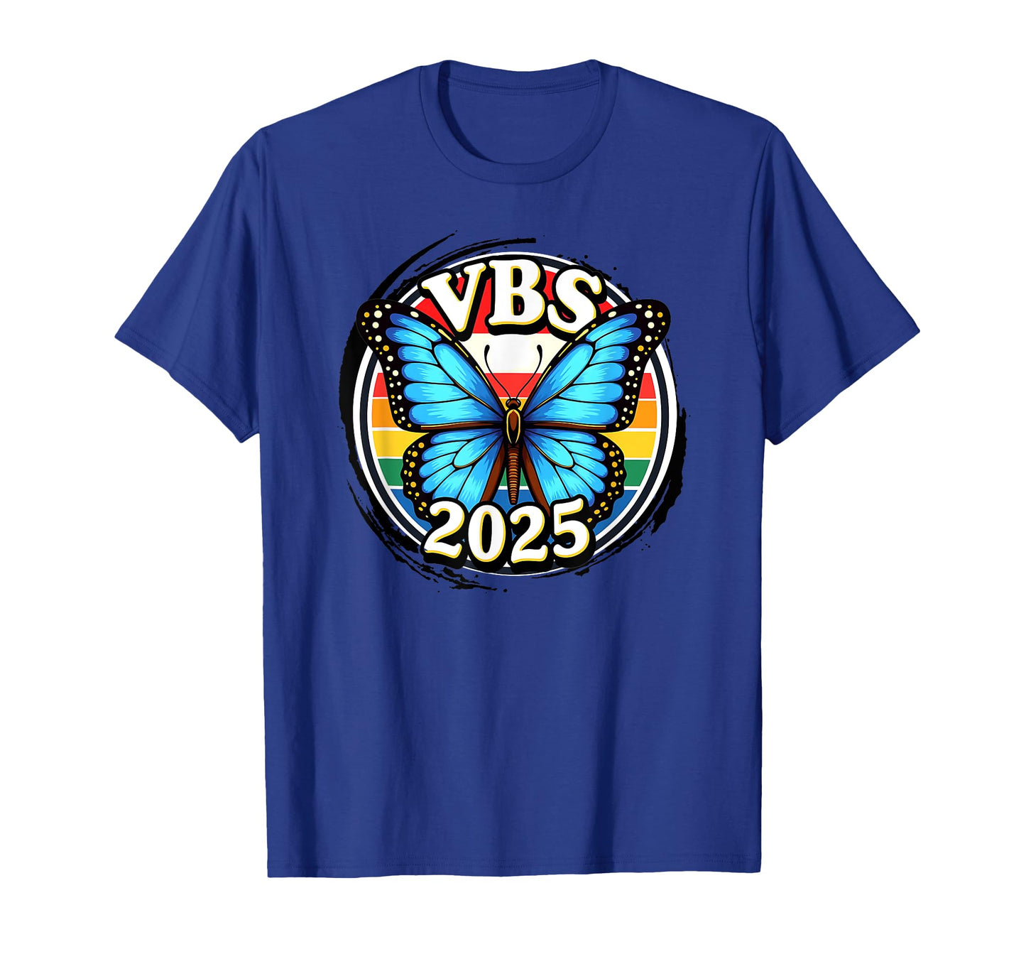 VBS 2025 Magnified Vacation Bible School Butterfly VBS Team T-Shirt
