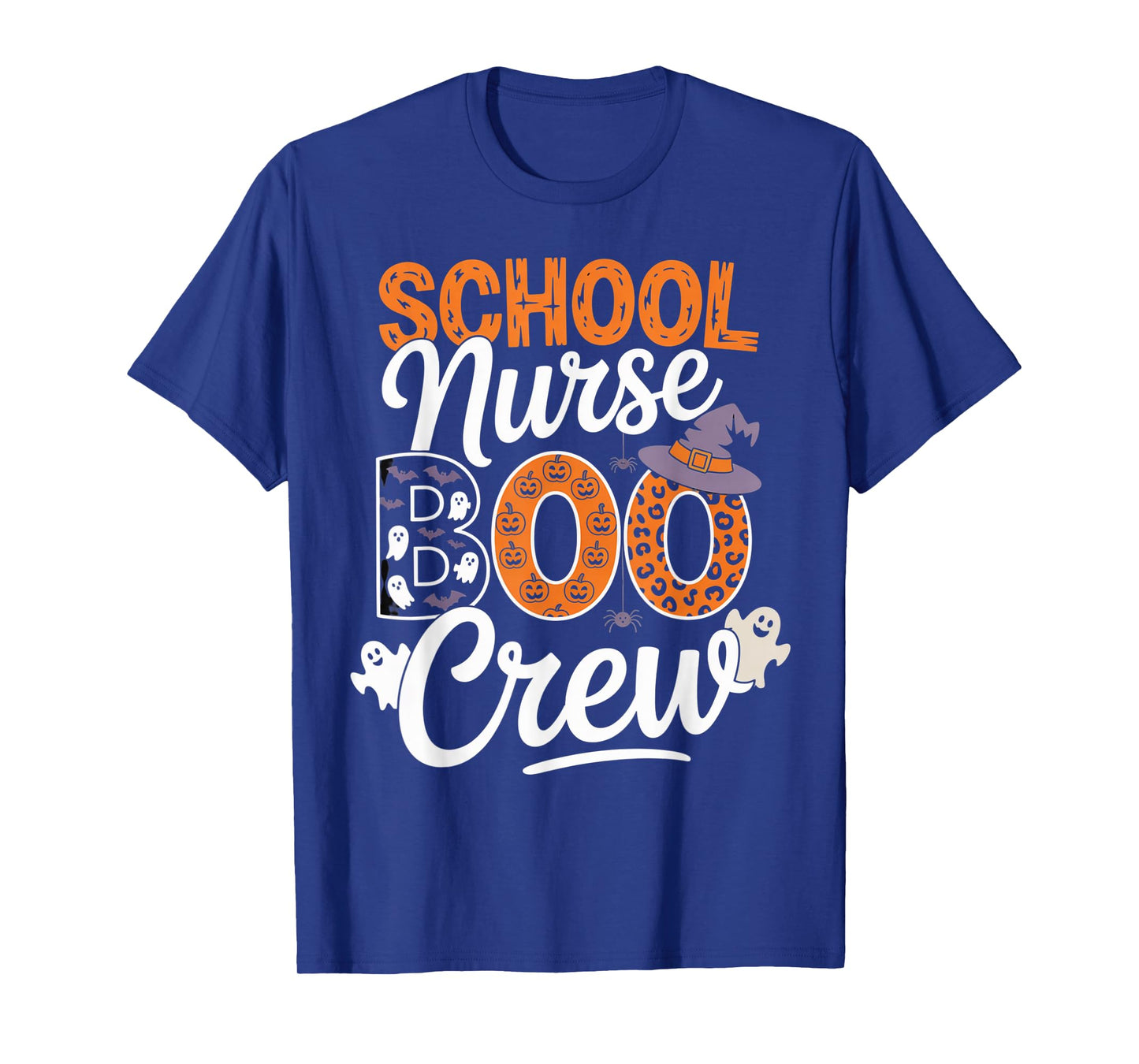 School Nurse Boo Crew Halloween Matching Spooky Outfit T-Shirt
