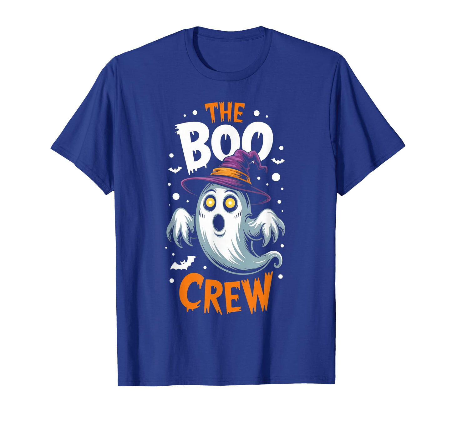 Halloween Ghost The Boo Crew Costume Matching Women Gifts T-Shirt