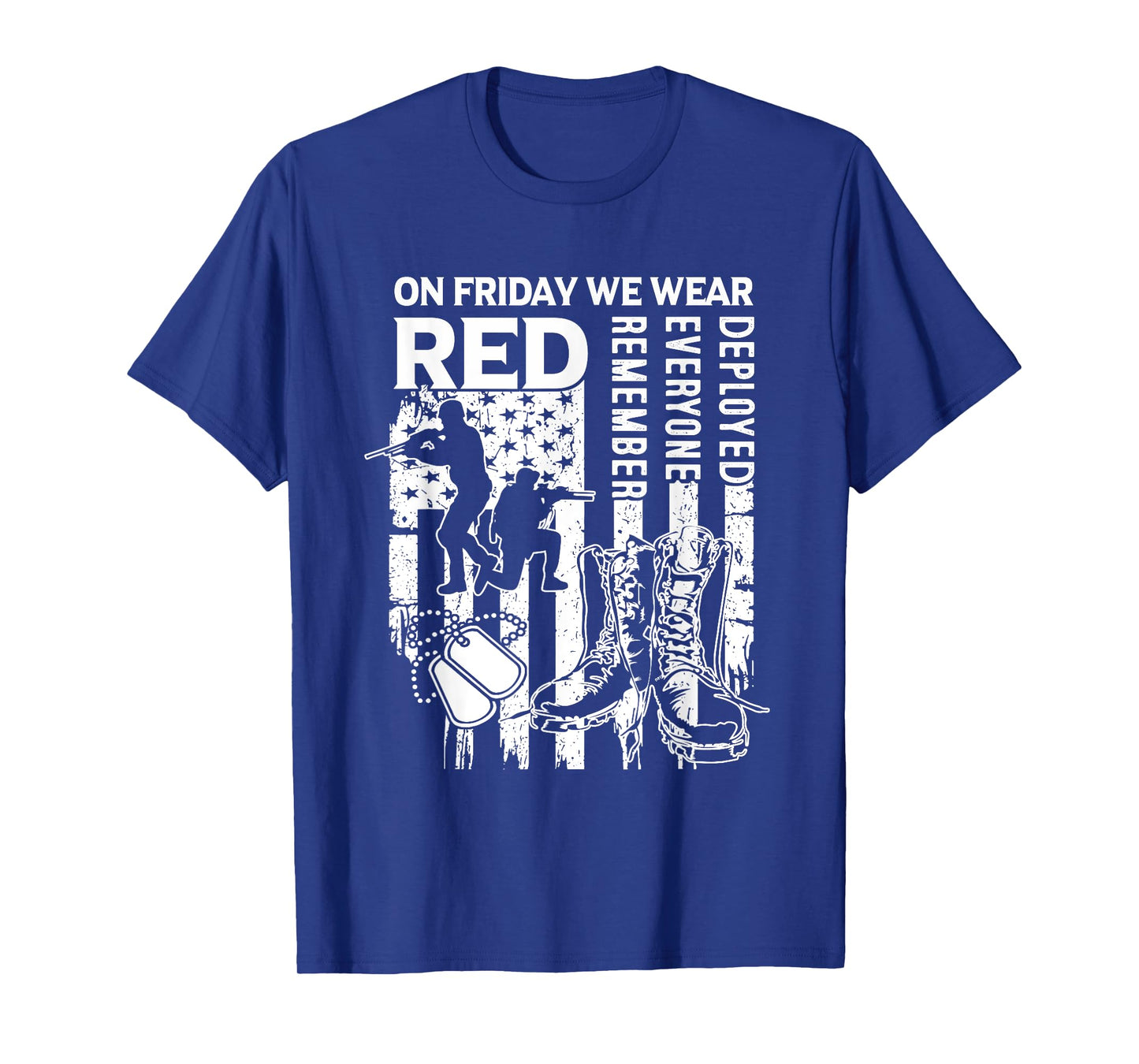 Red Friday Military Shirt On Friday We Wear Red Veteran Tee T-Shirt