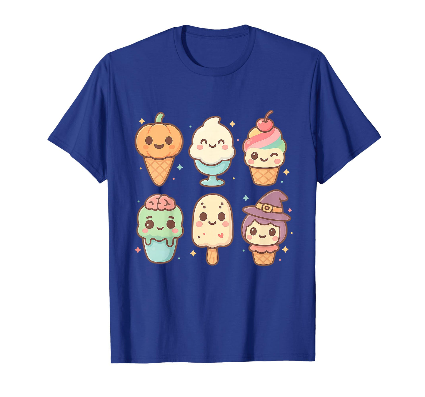 Kawaii Anime Halloween Sweet Monster Ice Cream Pops Candy T-Shirt