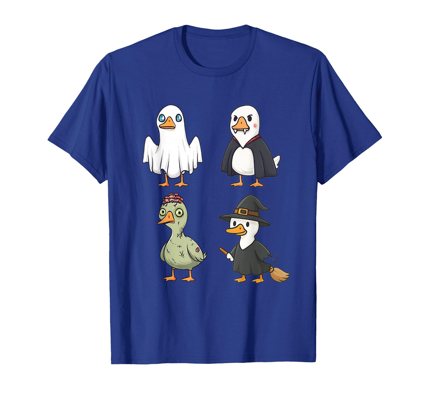 Silly Goose Halloween Costumes Ghost Witch Vampire T-Shirt