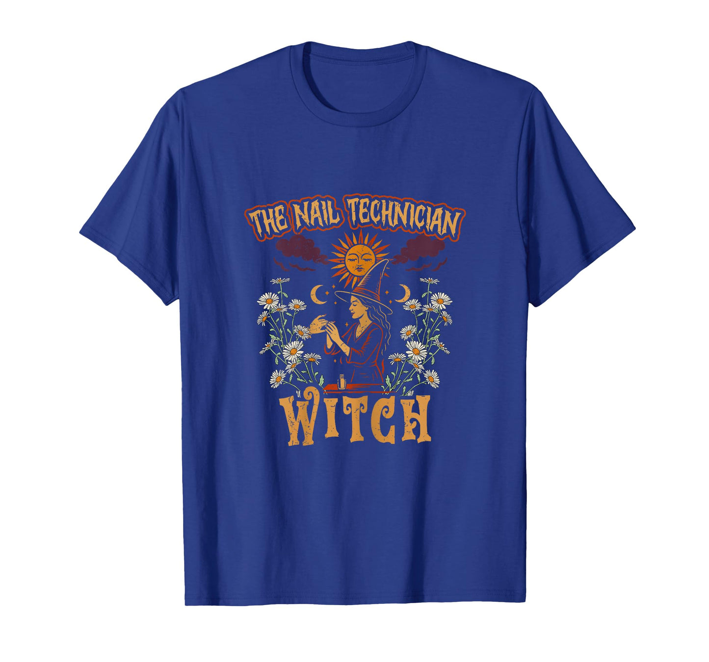 The Nail Technician Witch Manicurist Halloween T-Shirt