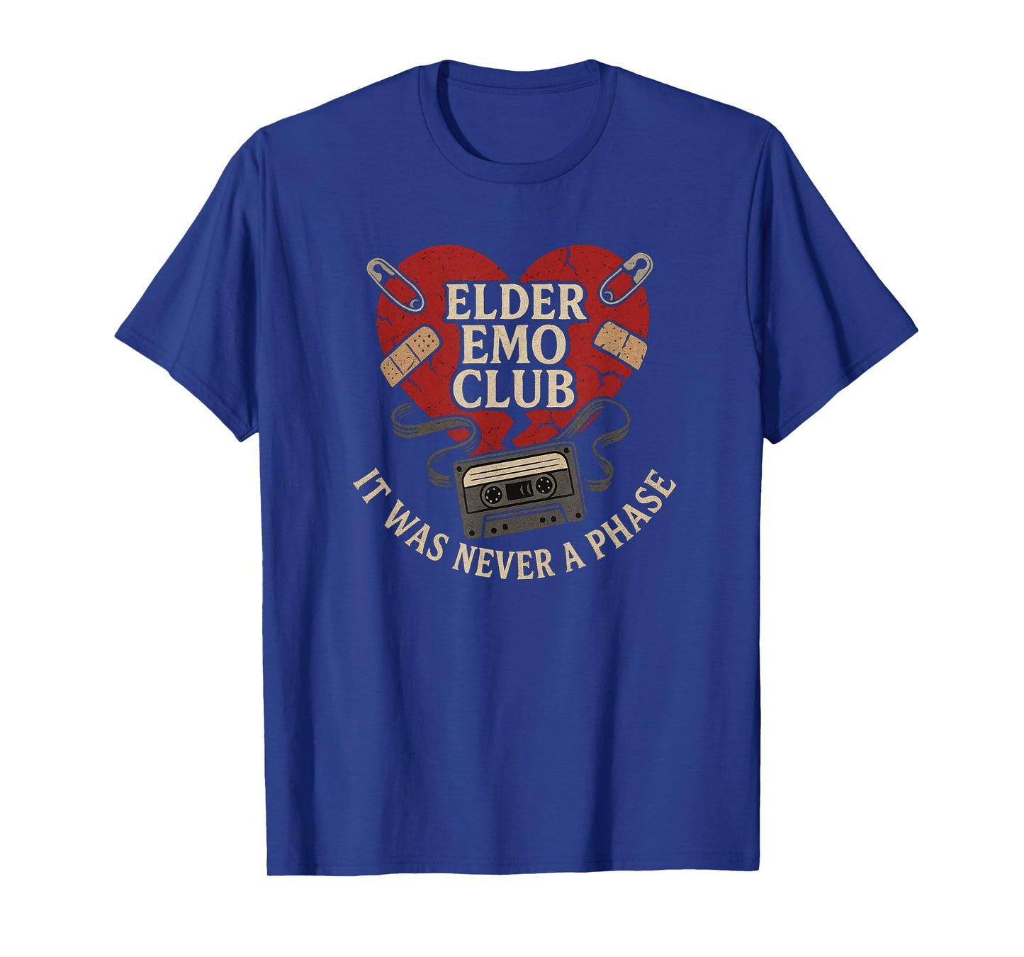 Elder Emo Club Its Not A Phase Vintage T-Shirt