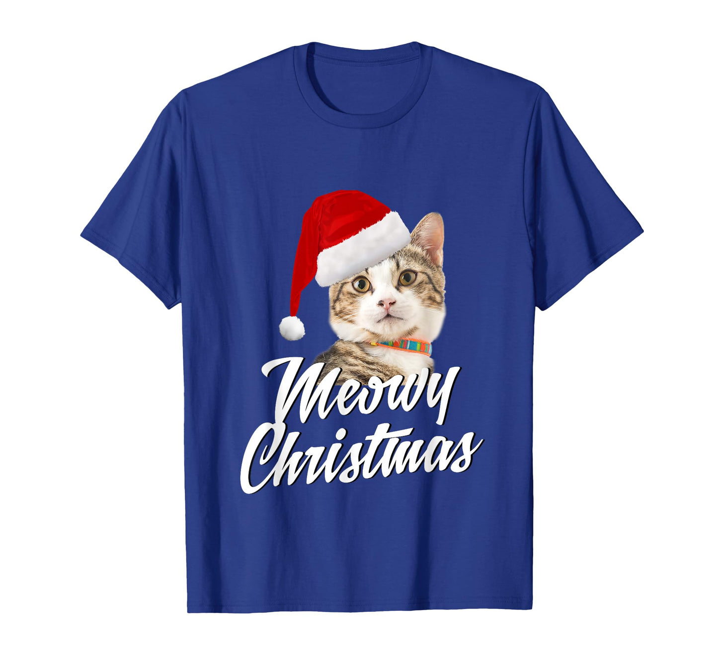 Meowy Christmas -Cats & Kittens Santa Claus Xmas Animal Gift T-Shirt