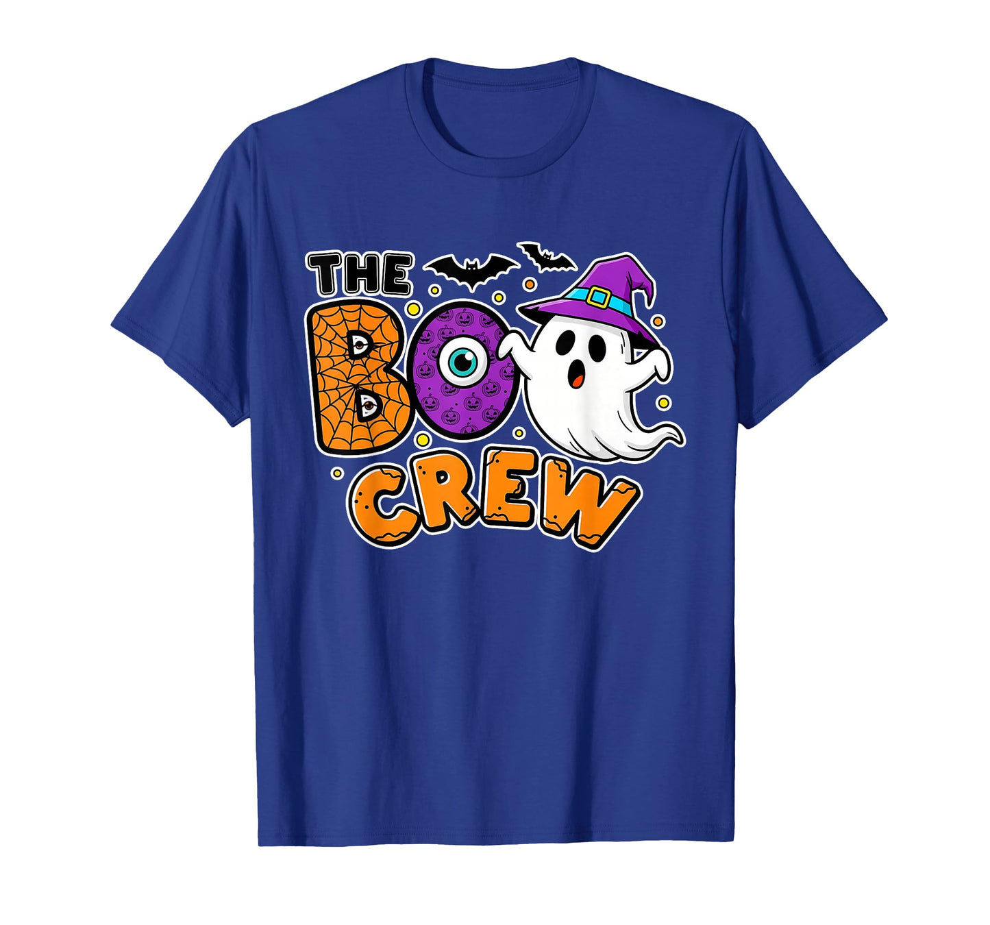 Halloween Ghost The Boo Crew Halloween Costume Matching T-Shirt