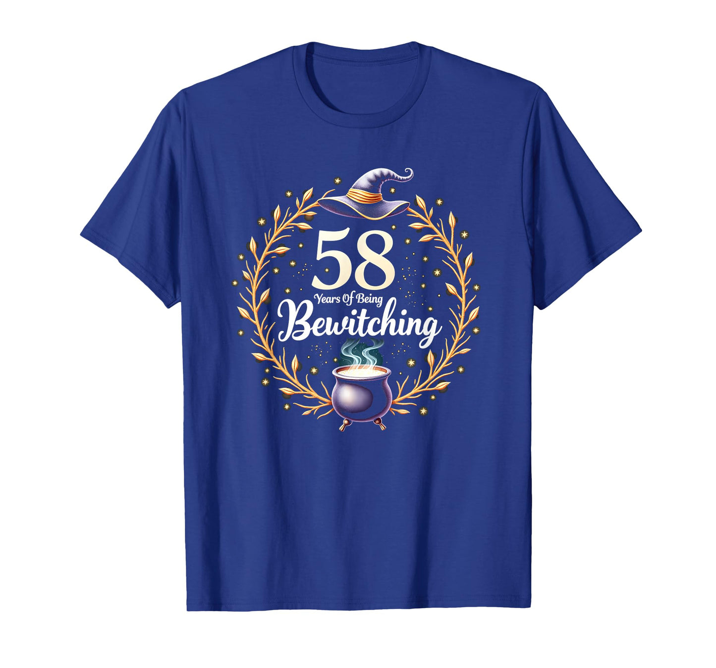 58 Years Bewitching Birthday Gift for Witch Lovers T-Shirt