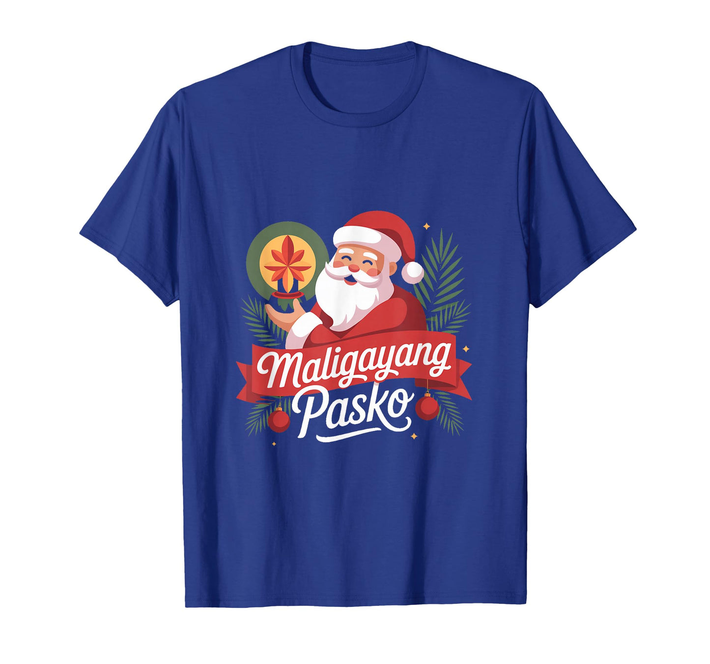 Filipino Santa Claus Christmas Maligayang Pasko T-Shirt