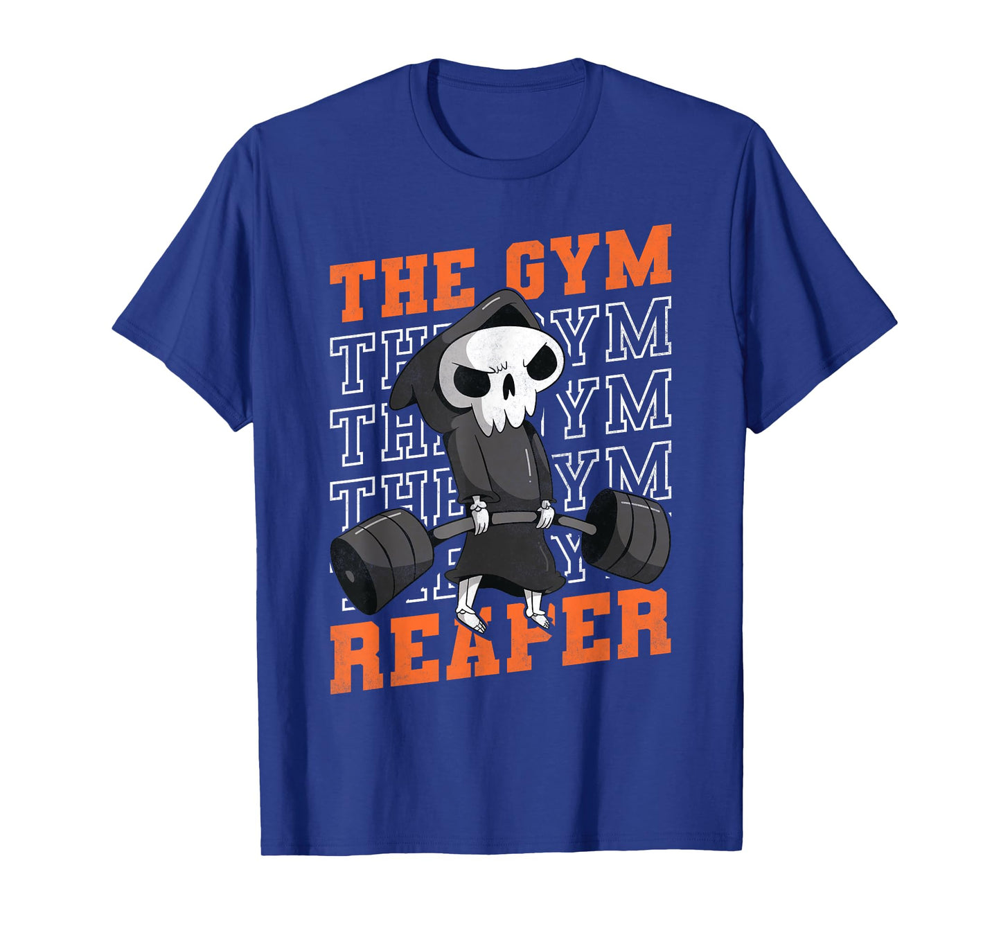 The Gym Reaper, Fitness Grim Reaper Halloween T-Shirt