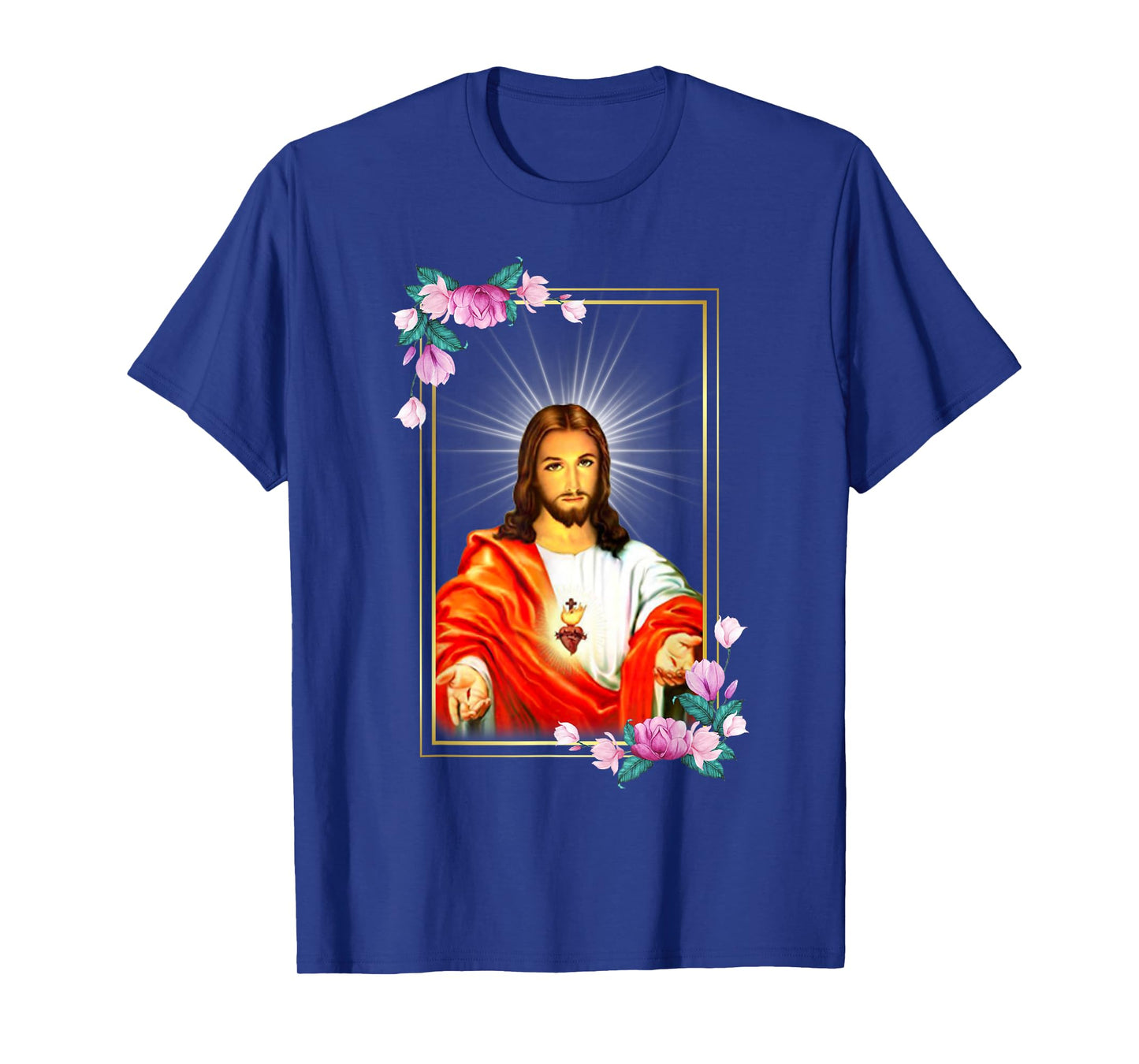 Sacred Heart of Jesus Christ Catholic Immaculate Heart T-Shirt