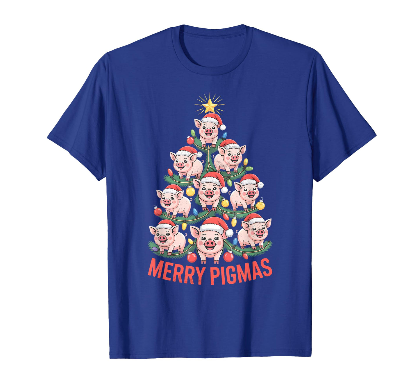 Pig Christmas Tree T-Shirt